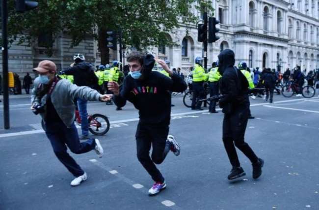 anti-racist Violent Britain
